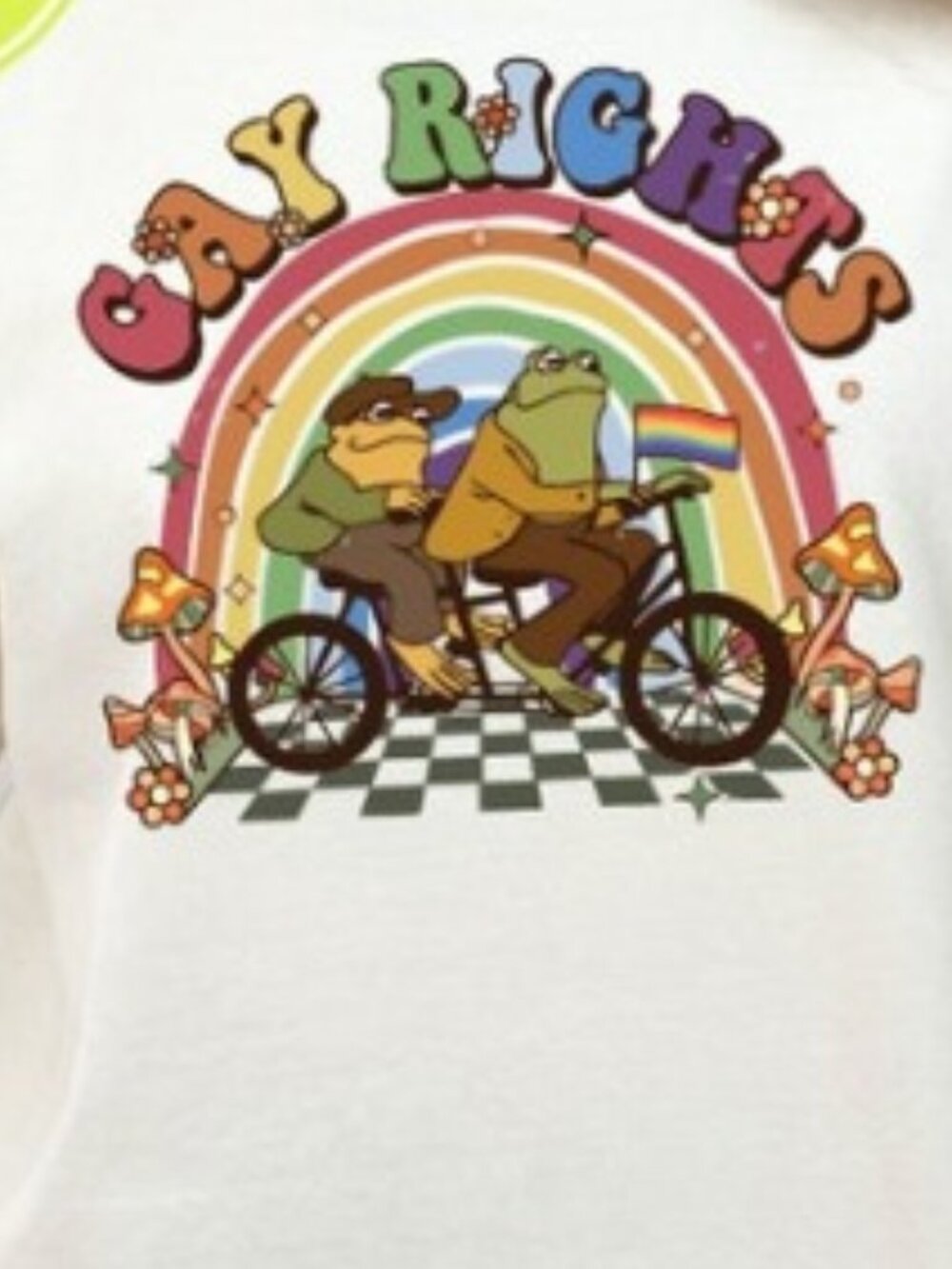 Funny Frog Gay Rights LGBT Rainbow T-shirt, Funny LGBT Shirt - Picture 2 of 4